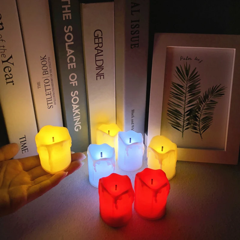 LED Candles Light Candles Lamp Flameless Christmas Decor Wedding Colorful Smokeless Romantic Best Gift LED Tealight Creative
LED Candles Light Candles Lamp Flameless Christmas Decor Wedding Colorful Smokeless Romantic Best Gift LED Tealight Creative