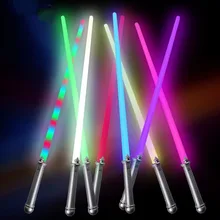 LED Lightsaber Toy Light Anime Characters Warrior Weapons Toy Lamp Battery Operated for Friend Play Game Party or Gifts
LED Lightsaber Toy Light Anime Characters Warrior Weapons Toy Lamp Battery Operated for Friend Play Game Party or Gifts