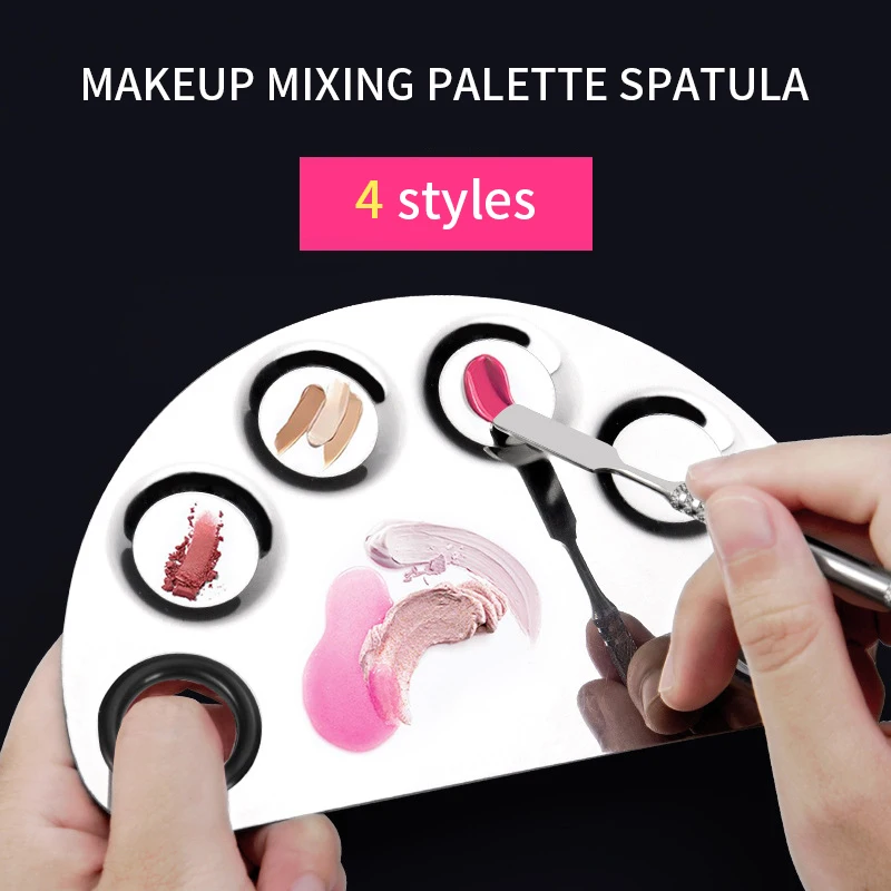 YALIAO Makeup Mixing Palette With Spatula Cosmetic Nail Tool Cosmetic Nail Tool Professional Salon Manicure Foundation Make Up
YALIAO Makeup Mixing Palette With Spatula Cosmetic Nail Tool Cosmetic Nail Tool Professional Salon Manicure Foundation Make Up