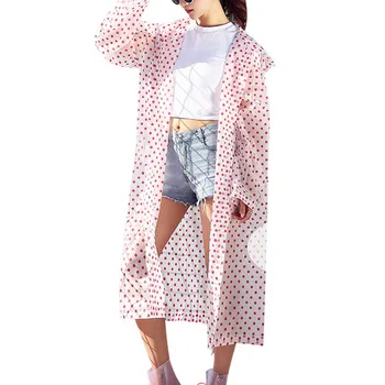 Rain Ponchos Adults Polka Dot Thick Emergency Waterproof Rain Poncho Hoodie Raincoat Unisex Gear Hiking Travel Concerts Raincoat
Rain Ponchos Adults Polka Dot Thick Emergency Waterproof Rain Poncho Hoodie Raincoat Unisex Gear Hiking Travel Concerts Raincoat