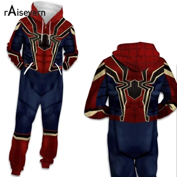 Streetwear Jumpsuit Women 3D Print Spider Man Clothes Sport Style Long Pants Party Jumpsuits 2019
Streetwear Jumpsuit Women 3D Print Spider Man Clothes Sport Style Long Pants Party Jumpsuits 2019