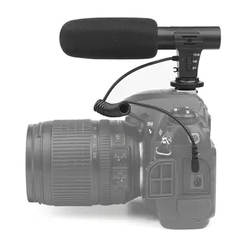 External Stereo Condenser Microphone for Nikon Canon DSLR Camera VLOG Photography Interview Video Recording Microphone
External Stereo Condenser Microphone for Nikon Canon DSLR Camera VLOG Photography Interview Video Recording Microphone