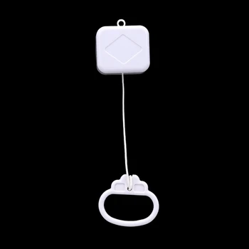 1PC White Plastic Pull String Clockwork Cord Music Box Pull Ring Music Box Baby Infant Kids Bed Bell Rattle Toy Gift Hot Selling
1PC White Plastic Pull String Clockwork Cord Music Box Pull Ring Music Box Baby Infant Kids Bed Bell Rattle Toy Gift Hot Selling