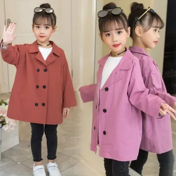 Autumn Girls Trench Coat Kids Windbreaker Solid Clothes Baby Coats Children Clothing Teen Jacket Korean Jacket for Boy Outerwear
Autumn Girls Trench Coat Kids Windbreaker Solid Clothes Baby Coats Children Clothing Teen Jacket Korean Jacket for Boy Outerwear