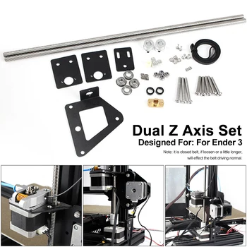 Single Motor 3D Printer Screw Long Lasting Aluminum Pulley Tension Professional Dual Z Axis Set Replacement Parts For Ender 3
Single Motor 3D Printer Screw Long Lasting Aluminum Pulley Tension Professional Dual Z Axis Set Replacement Parts For Ender 3