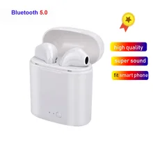 I7s TWS Mini Bluetooth Sem Fio Fones De Ouvido Fones De Ouvido Com Caixa de Carga Esportes fone de Ouvido Audifonos i11 elari kulaklik xiomi écouteur(China)