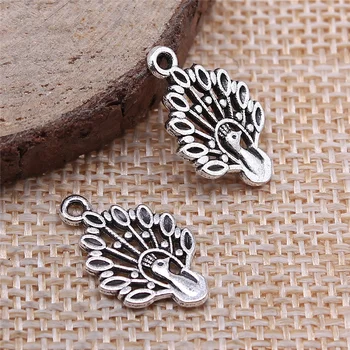 free shipping 81pcs 12x19mm antique silver peacock charms diy retro jewelry fit Earring keychain hair card pendant accessories
free shipping 81pcs 12x19mm antique silver peacock charms diy retro jewelry fit Earring keychain hair card pendant accessories
