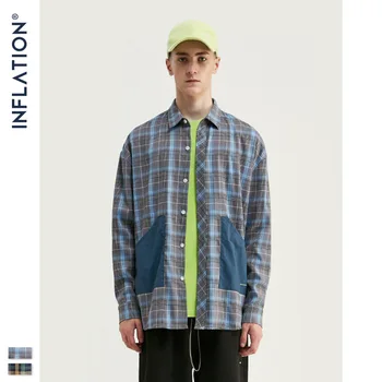 INF Men'S Wear | 2020 Spring New Style Popular Brand Contrast Color Pocket Joint Retro Plaid Men's Loose Plaid Shirt
INF Men'S Wear | 2020 Spring New Style Popular Brand Contrast Color Pocket Joint Retro Plaid Men's Loose Plaid Shirt