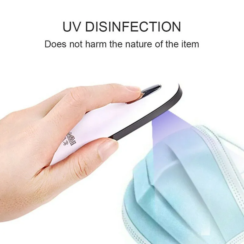 LED UV Disinfection Lamp USB Travel Travel Portable UVC Germicidal Lamp Virus Removal Lamp for Home Outdoor Mask Sterilization
LED UV Disinfection Lamp USB Travel Travel Portable UVC Germicidal Lamp Virus Removal Lamp for Home Outdoor Mask Sterilization