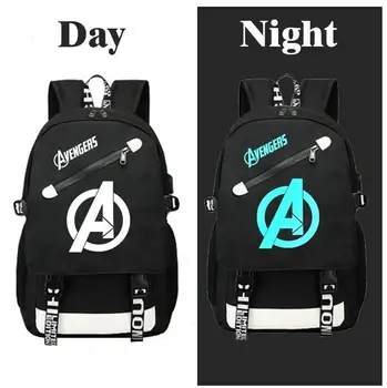 New Avengers Luminous Backpack Canvas Print Rucksack Laptop Backpack School for Boys USB Charging Travel Student Backpack Bag
New Avengers Luminous Backpack Canvas Print Rucksack Laptop Backpack School for Boys USB Charging Travel Student Backpack Bag