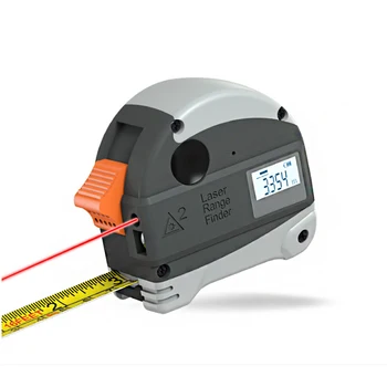 2 in 1 30M Laser Rangefinder LCD Digital Tape Measure Distance Measurer Meter Range Finder Infrared Construction Gauging Tool
2 in 1 30M Laser Rangefinder LCD Digital Tape Measure Distance Measurer Meter Range Finder Infrared Construction Gauging Tool