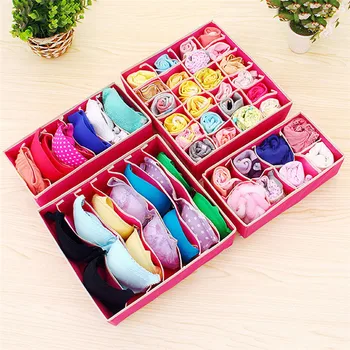 6/7/8/24 Socks Underwear Storage Organizer Box Scarf Bra Grid Wardrobe Drawer Organizer Foldable Closet Fabric Home Container #4
6/7/8/24 Socks Underwear Storage Organizer Box Scarf Bra Grid Wardrobe Drawer Organizer Foldable Closet Fabric Home Container #4