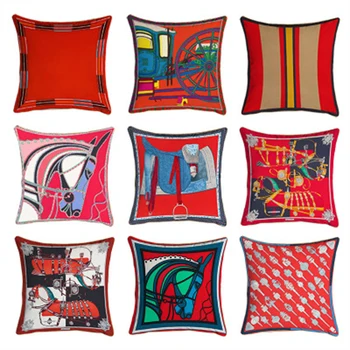 Pattern Nordic Cushion Cover Royal Luxury Pillowcase Double-sided Printing Pillow Light European Design Geometric 45x45 CM
Pattern Nordic Cushion Cover Royal Luxury Pillowcase Double-sided Printing Pillow Light European Design Geometric 45x45 CM