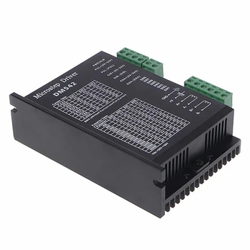 CNC parts 57/86 stepper motor driver 256 subdivision 24-50VDC 4.5A high speed low noise M542/DM542 for cnc router maching
CNC parts 57/86 stepper motor driver 256 subdivision 24-50VDC 4.5A high speed low noise M542/DM542 for cnc router maching