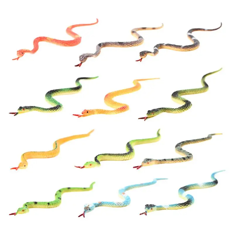 12pcs/set Simulation Reptiles Animal Snake Figures Model Toys Halloween Jokes Trick Kids Educational Collection Gift
12pcs/set Simulation Reptiles Animal Snake Figures Model Toys Halloween Jokes Trick Kids Educational Collection Gift