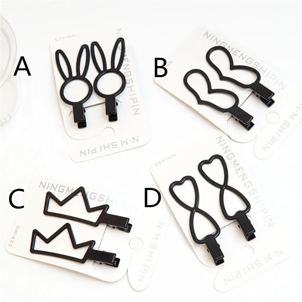 Metal Scrub Cute Hairpin Duckbill Clip Fresh Hairpin Rabbit Hair Clip Different patterns ins explosion accesorios mujer new 05*
Metal Scrub Cute Hairpin Duckbill Clip Fresh Hairpin Rabbit Hair Clip Different patterns ins explosion accesorios mujer new 05*
