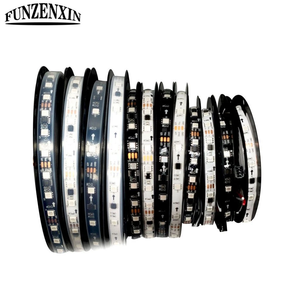 DC12V 5m WS2811 RGB Led Strip External 1 IC Control 3Leds 5050 SMD Addressable Waterproof 30/48/60 led/m Pixels White/Black PCB
DC12V 5m WS2811 RGB Led Strip External 1 IC Control 3Leds 5050 SMD Addressable Waterproof 30/48/60 led/m Pixels White/Black PCB