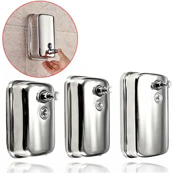 Stainless Steel Bathroom Wall Mounted Manual Soap Shampoo Bath Lotion Dispenser Liquid Soap Dispenser Bathroom Accessories
Stainless Steel Bathroom Wall Mounted Manual Soap Shampoo Bath Lotion Dispenser Liquid Soap Dispenser Bathroom Accessories