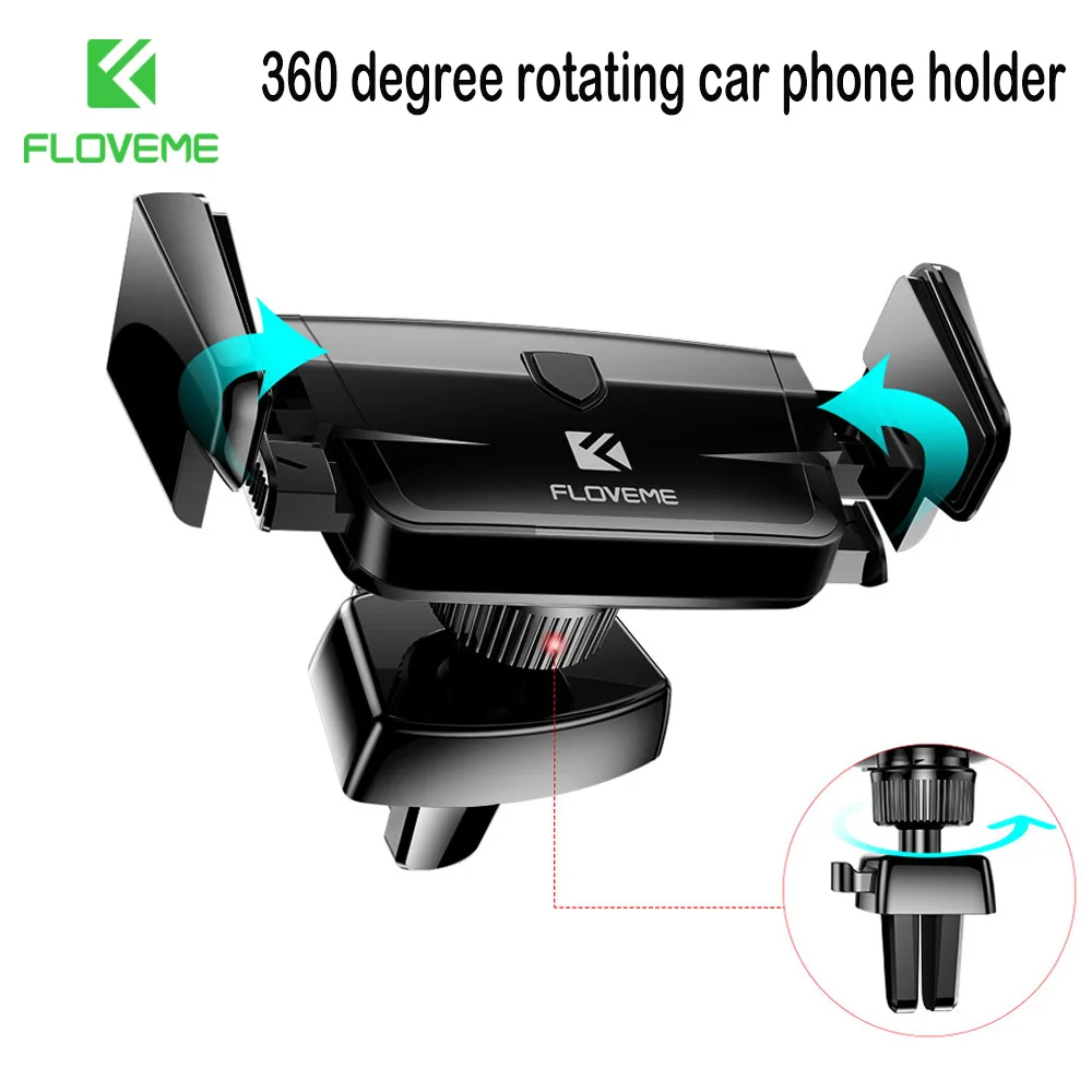 FLOVEME Car Phone Holder For iPhone 7 8 XR Air Vent Mout Holder For Phone In Car 360 Degree Rotate Stand Holder For Samsung
FLOVEME Car Phone Holder For iPhone 7 8 XR Air Vent Mout Holder For Phone In Car 360 Degree Rotate Stand Holder For Samsung