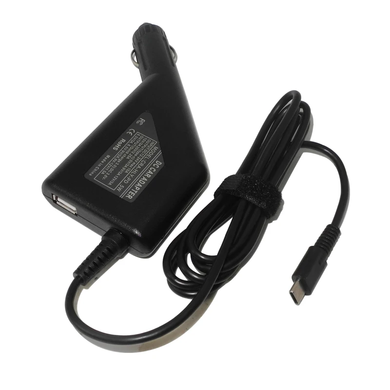 65 Вт USB Type C универсальное автомобильное зарядное устройство постоянного тока для