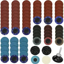 70PCS 2" Roll Lock Sanding Discs Set W/ 1/4 Holder Die Grinder Quick Change Disc Abrasives Sanding Wheels Tools
70PCS 2" Roll Lock Sanding Discs Set W/ 1/4 Holder Die Grinder Quick Change Disc Abrasives Sanding Wheels Tools