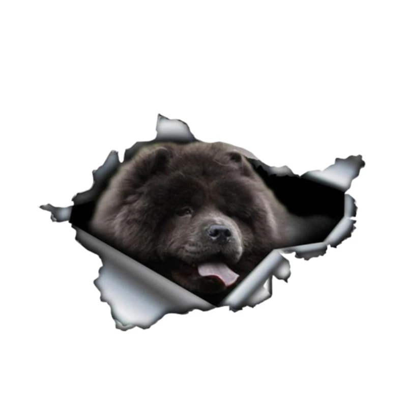 Cartoon 3D Car Sticker Chow Chow Sticker Torn Metal Auto Accessories Car Window PVC 13cm X 9cm
Cartoon 3D Car Sticker Chow Chow Sticker Torn Metal Auto Accessories Car Window PVC 13cm X 9cm