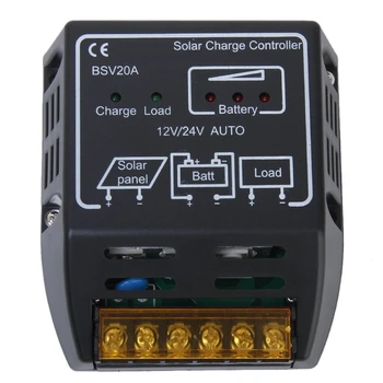 12V/24V 20A Solar Panel Charger Controller Regulator
12V/24V 20A Solar Panel Charger Controller Regulator