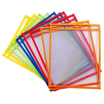 10 Dry Erase Pockets, Oversize 9 x 12 Inch Pockets, Perfect Classroom Organization, Reusable Dry Erase Pockets, Teaching Supplie
10 Dry Erase Pockets, Oversize 9 x 12 Inch Pockets, Perfect Classroom Organization, Reusable Dry Erase Pockets, Teaching Supplie
