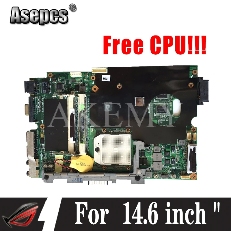 Free CPU!!! laptop motherboard REV 1.3 / 2.1 For Asus K40AB K40AF K40AD X8AAF 14.6 inch " Mainboard | Компьютеры и офис