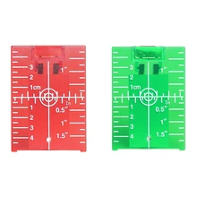 Fashion2 Pcs Lasers-Target Card Plate For Laser-Level Target Plate Inch/Cm, Red & Green
Fashion2 Pcs Lasers-Target Card Plate For Laser-Level Target Plate Inch/Cm, Red & Green