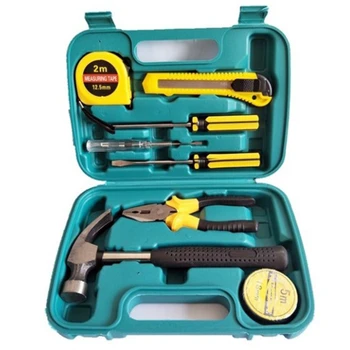 Household Manual Tool Set, with Box Hammer Pliers, Utility Knife, Trimming Removal Repair Tool, Set of DIY Household Multi-Use M
Household Manual Tool Set, with Box Hammer Pliers, Utility Knife, Trimming Removal Repair Tool, Set of DIY Household Multi-Use M