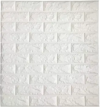 10pcs 3D Brick Wall Sticker Self Adhesive Wall Tiles Peel to Stick Wall Decorative Panels for Living Room Bedroom White Color 3D 
10pcs 3D Brick Wall Sticker Self Adhesive Wall Tiles Peel to Stick Wall Decorative Panels for Living Room Bedroom White Color 3D