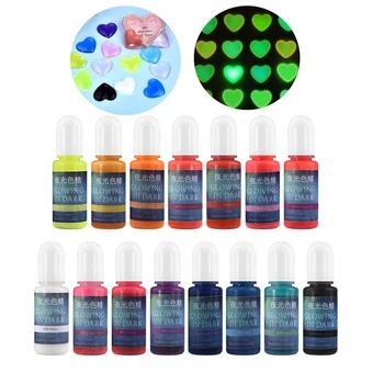 Glowing In Dark High Concentration Epoxy UV Resin Coloring Dye Colorant Pigment Handmade DIY Jewelry Making Accessary
Glowing In Dark High Concentration Epoxy UV Resin Coloring Dye Colorant Pigment Handmade DIY Jewelry Making Accessary