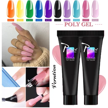 Verntion Colorful Polygel Gel Nail Polish for Nail Art Design Extension Poly Gel All for Manicure Set Builder Gel Kit Nail Art 
Verntion Colorful Polygel Gel Nail Polish for Nail Art Design Extension Poly Gel All for Manicure Set Builder Gel Kit Nail Art