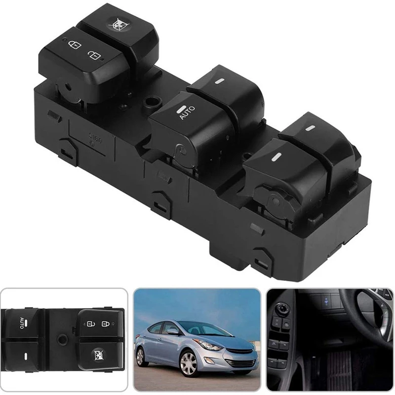 Power Window Switch 93570-3X010 Car Front Left Driver Side Power Master Window Control Switch for Hyundai Elantra GL GLS L Limit
Power Window Switch 93570-3X010 Car Front Left Driver Side Power Master Window Control Switch for Hyundai Elantra GL GLS L Limit