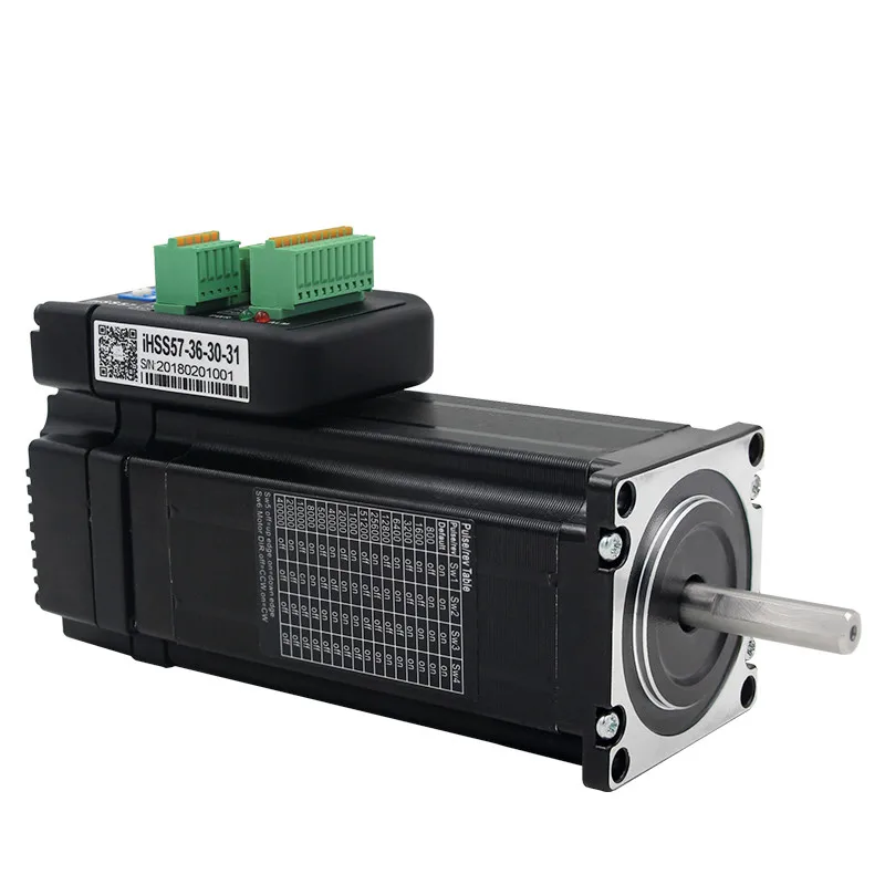 IHSS57-36-30-31 JMC Nema 23 3Nm DC36V встроенный шаговый двигатель с замкнутым контуром и