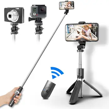 3 in 1 Wireless Bluetooth Selfie Stick Tripod Extendable Monopod with Remote Control for IPhone Android Dslr Gopro Action Camera
3 in 1 Wireless Bluetooth Selfie Stick Tripod Extendable Monopod with Remote Control for IPhone Android Dslr Gopro Action Camera