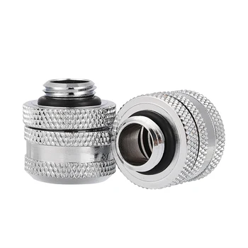 2Pcs/set Hard Tube Fittings Hand Compression Brass Fitting G1/4 Thread for OD 14MM Rigid Hard Tubing Water Cooling System 
2Pcs/set Hard Tube Fittings Hand Compression Brass Fitting G1/4 Thread for OD 14MM Rigid Hard Tubing Water Cooling System
