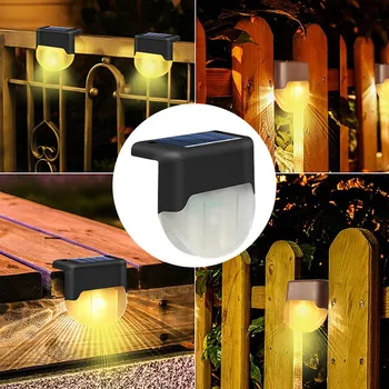 Solar Power Light Sensor LED Wall Light Outdoor Fence Waterproof Lamp for Patio Stairs Garden Pathway Step Yard Nightlight
Solar Power Light Sensor LED Wall Light Outdoor Fence Waterproof Lamp for Patio Stairs Garden Pathway Step Yard Nightlight