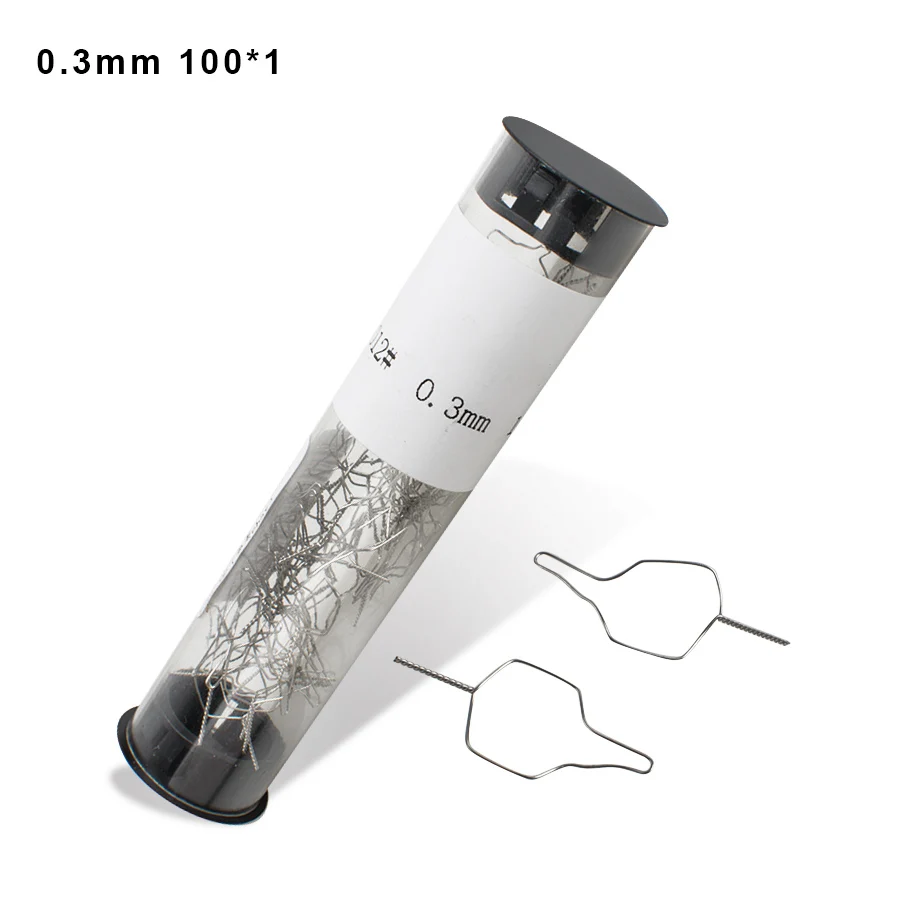 100pcs Ligature Wire Dental Arch wire Orthodontic Round Performed Ties 012"/0.3mm
100pcs Ligature Wire Dental Arch wire Orthodontic Round Performed Ties 012"/0.3mm