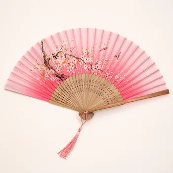 Summer Vintage Bamboo Folding Hand Held Flower Fan Chinese Dance Party Pocket Wedding Gifts Christmas navidad
Summer Vintage Bamboo Folding Hand Held Flower Fan Chinese Dance Party Pocket Wedding Gifts Christmas navidad