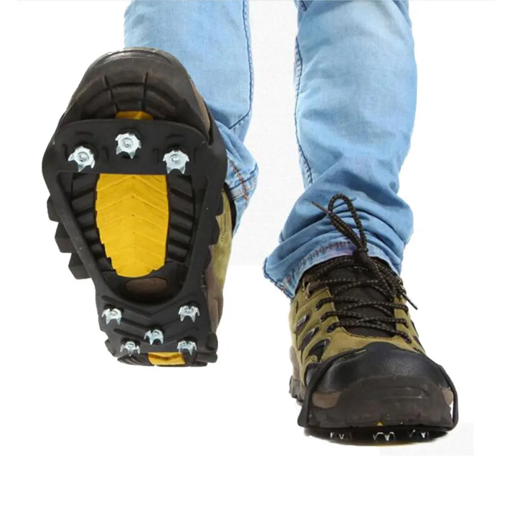 8-Tooth Non-slip Crampons For Snow Walking On Icy Roads Snow Ice Surface Fall Prevention Simple Crampons For Hiking Hunting
8-Tooth Non-slip Crampons For Snow Walking On Icy Roads Snow Ice Surface Fall Prevention Simple Crampons For Hiking Hunting