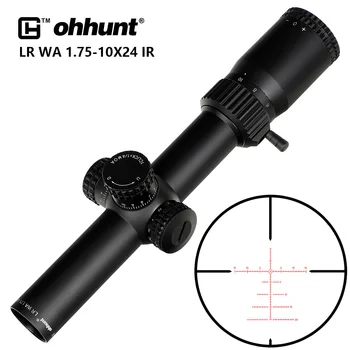 Weapon LR WA 1.75-10X24 IR Compact Hunting Scope Tactical Glass Etched Reticle Red Illumination Turrets Lock Reset Riflescope
Weapon LR WA 1.75-10X24 IR Compact Hunting Scope Tactical Glass Etched Reticle Red Illumination Turrets Lock Reset Riflescope