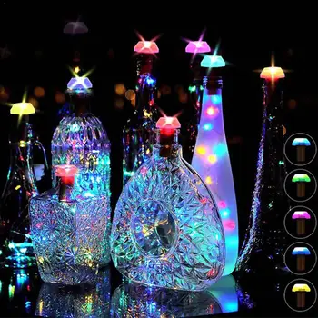 6PCS LED Solar Wine Bottle Cork Shaped String Light Waterproof Lamp For Party Decoration 2019 New Arrivals 
6PCS LED Solar Wine Bottle Cork Shaped String Light Waterproof Lamp For Party Decoration 2019 New Arrivals