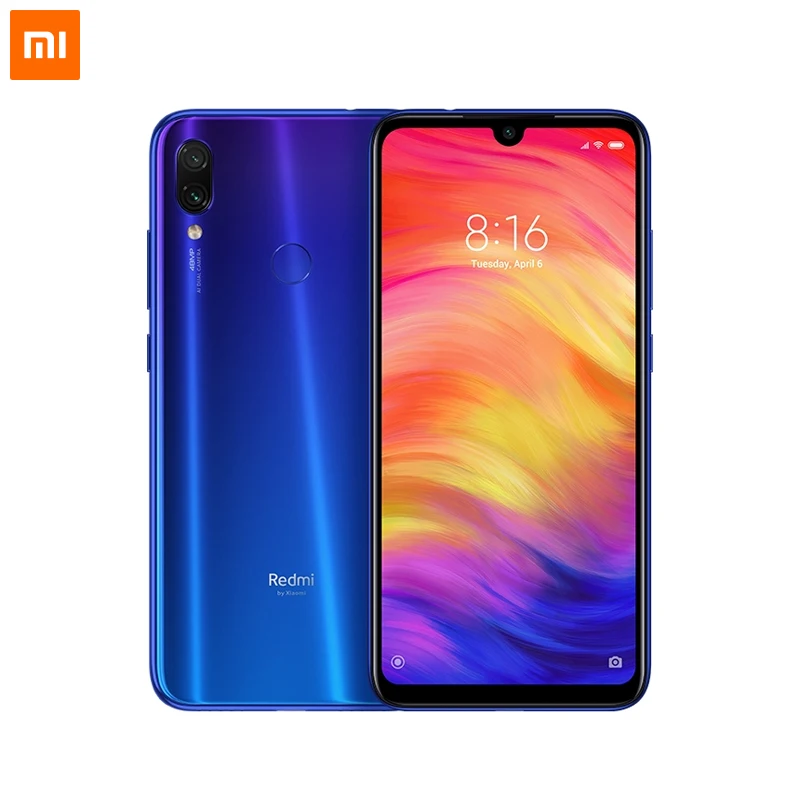 Оригинальный Xiaomi Redmi Note 7 4 Гб 128 ГБ Snapdragon 660 48 Мп + 13 МП Двойная камера 6 3 ''полный