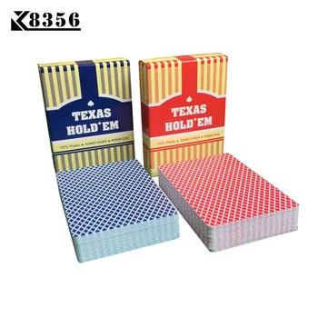 K8356 NEW HOT 2 Sets/Lot Baccarat Texas Hold'em Plastic Playing Cards Waterproof Frosting Poker Cards Board games 2.48*3.46 inch
K8356 NEW HOT 2 Sets/Lot Baccarat Texas Hold'em Plastic Playing Cards Waterproof Frosting Poker Cards Board games 2.48*3.46 inch