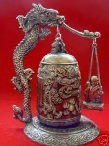 CHINESE Buddhist Dragon bell / Shiping Buddhist Dragon Singing bell lucky Garden Decoration 100% real Tibetan Silver Brass
CHINESE Buddhist Dragon bell / Shiping Buddhist Dragon Singing bell lucky Garden Decoration 100% real Tibetan Silver Brass