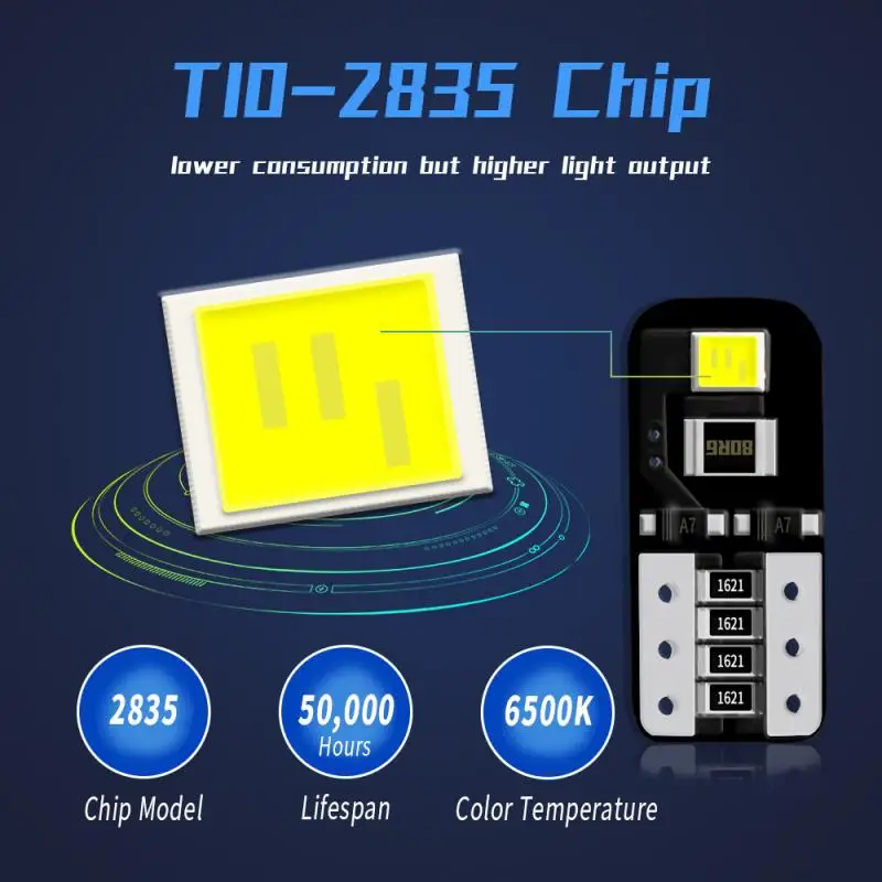 Car Led Width Indicator 2835 T10 Canbus Interior Ceiling Light License Plate Light Auto Bulb Car-Styling Auto Accessories
Car Led Width Indicator 2835 T10 Canbus Interior Ceiling Light License Plate Light Auto Bulb Car-Styling Auto Accessories