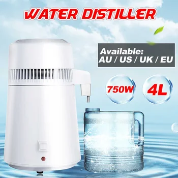 Water Distillers Countertop 4L 750W Stainless Steel Dental Sterilizer with Water Bottle Home Brew Wine Making Kit 120V-240V
Water Distillers Countertop 4L 750W Stainless Steel Dental Sterilizer with Water Bottle Home Brew Wine Making Kit 120V-240V