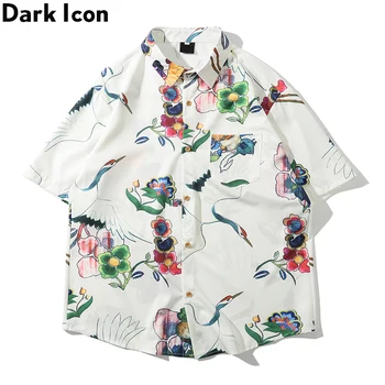 Dark Icon Floral Hawaiian Shirts Men 2020 Summer Men's Shirt Street Shirts
Dark Icon Floral Hawaiian Shirts Men 2020 Summer Men's Shirt Street Shirts